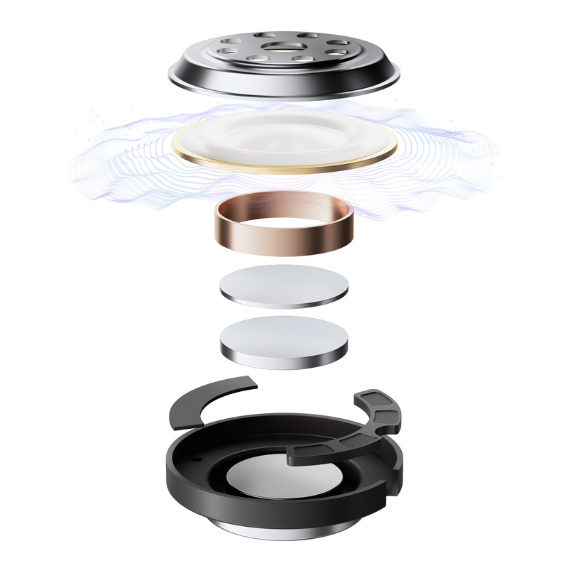 Tai nghe Redmi Buds 6 Play được trang bị màng loa động 10mm, cùng công nghệ âm thanh NetEase Cloud Sound