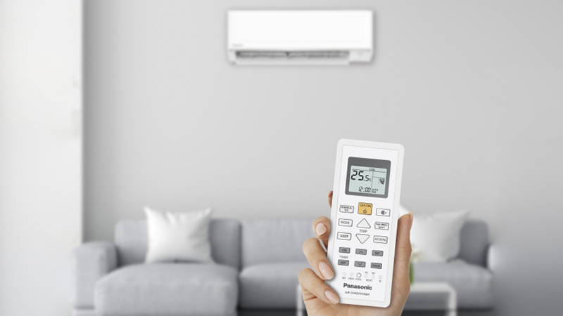 Chế độ ngủ đêm Sleep và chế độ hoạt động siêu êm Quiet của điều hòa Panasonic Inverter 9.040 BTU (1 HP) CU/CS-PU9AKH-8