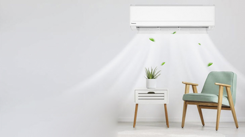 Điều hòa Panasonic Inverter 9.040 BTU (1 HP) CU/CS-PU9AKH-8 tiết kiệm điện hiệu quả