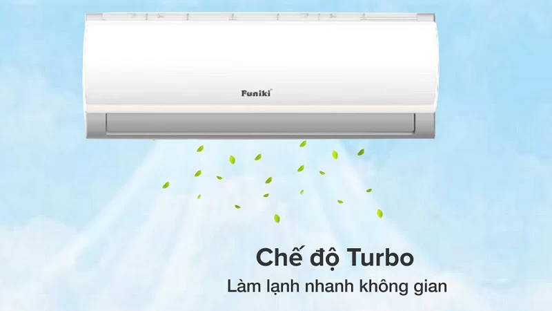 Làm lạnh nhanh chóng với chế độ Turbo. Làm lạnh nhanh chóng với chế độ Turbo.