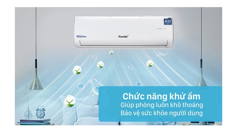 Tính năng khử ẩm. Tính năng khử ẩm.