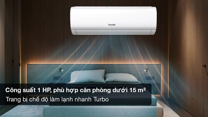 Máy lạnh sở hữu vẻ ngoài hiện đại, trang nhã.