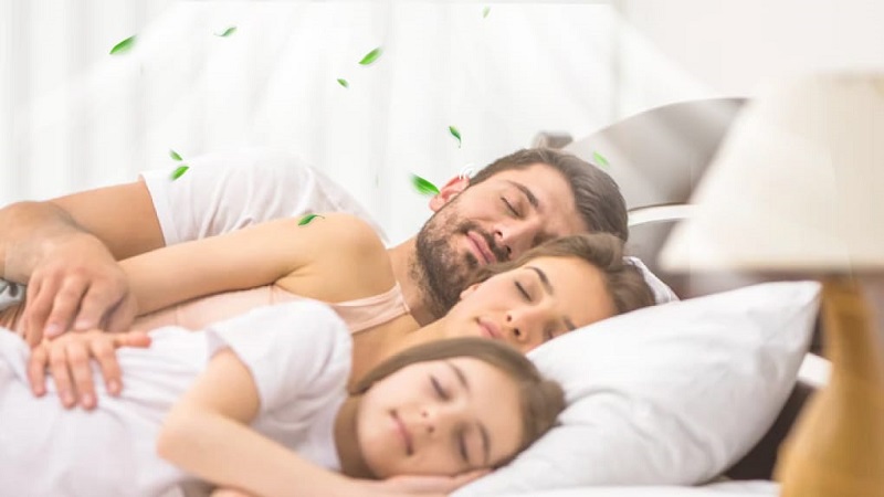 Cải thiện chất lượng giấc ngủ với chế độ Sleep.