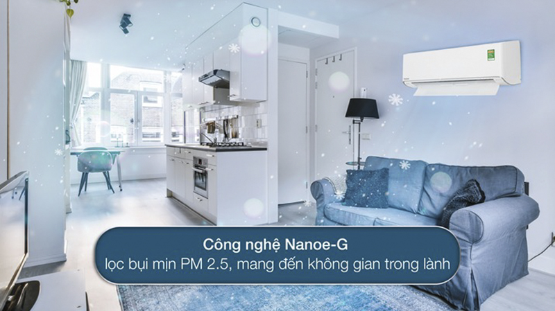 Công nghệ lọc bụi và kiểm soát độ ẩm.