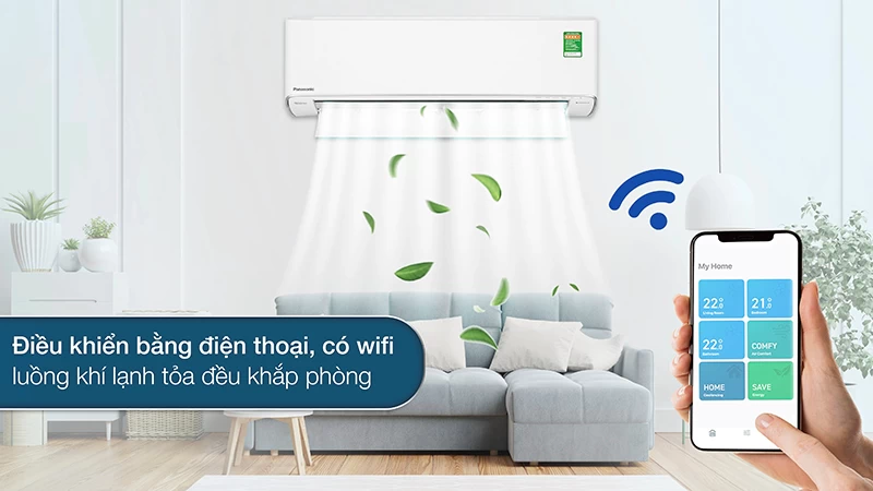 Điều khiển từ xa và hẹn giờ bật tắt. Điều khiển từ xa và hẹn giờ bật tắt.