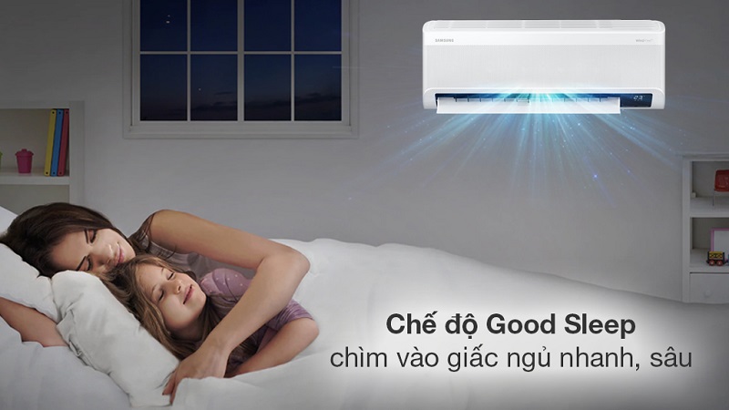 Đảm bảo giấc ngủ ngon với chế độ Good Sleep.