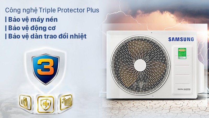 Bộ ba Triple Protector Plus.