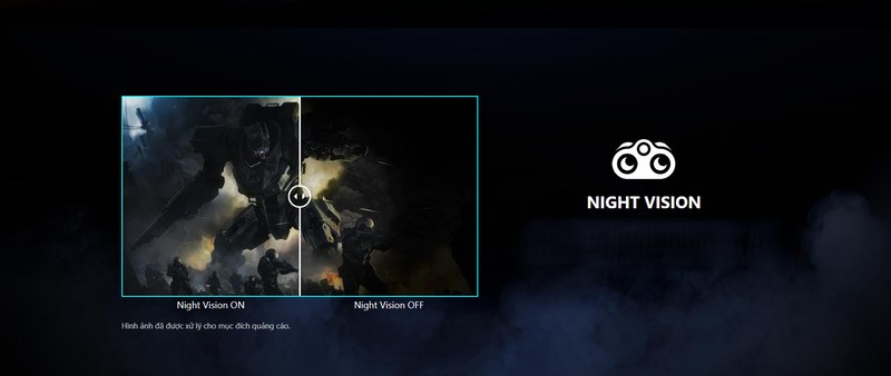 Tính năng Night Vision. Tính năng Night Vision.