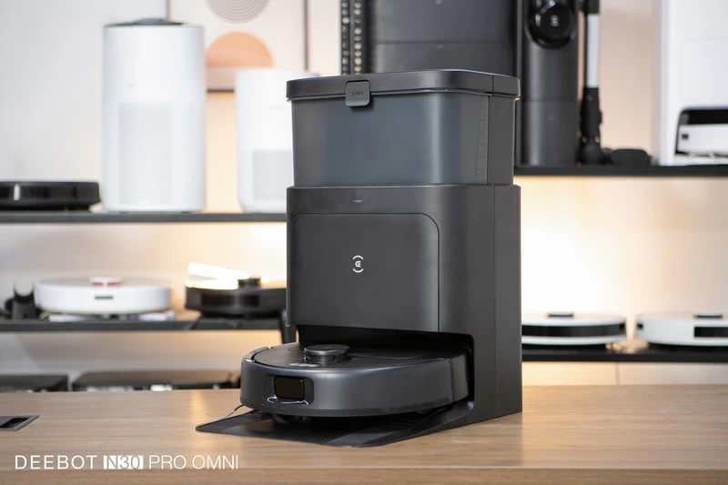 Robot hút bụi Ecovacs N30 Pro Omni. Robot hút bụi Ecovacs N30 Pro Omni.