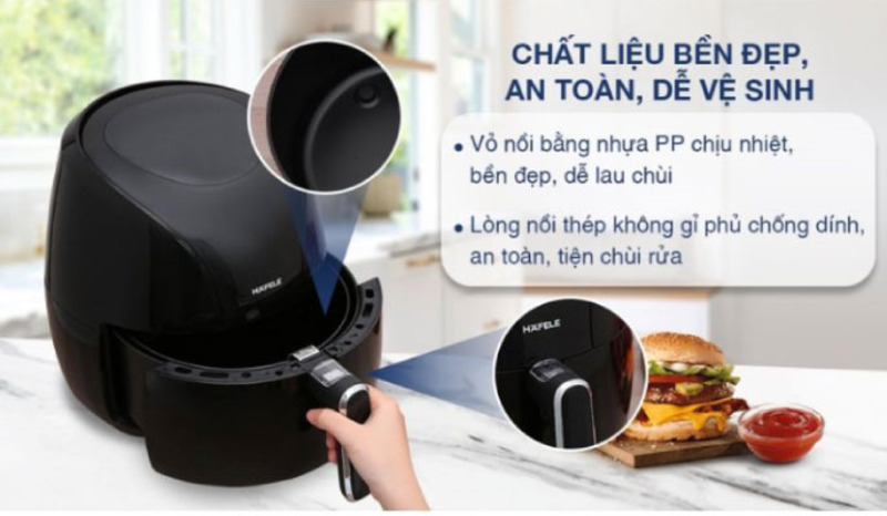 Dải nhiệt độ và chức năng hẹn giờ.