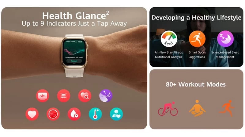 80+ chế độ tập luyện. 80+ chế độ tập luyện.