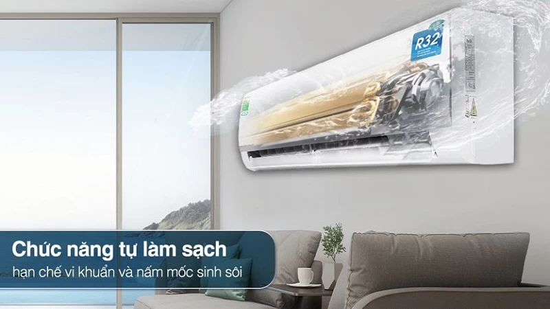 Tự động làm sạch. Tự động làm sạch.