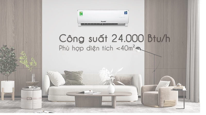 Công suất 24.000BTU. Công suất 24.000BTU.