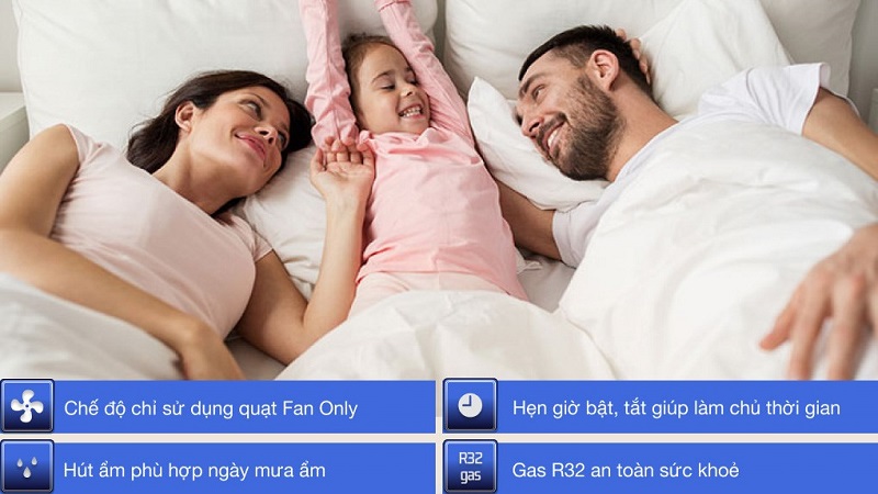 Nhiều tiện ích.