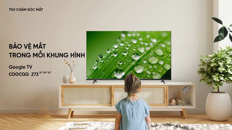 Google Tivi Coocaa Full HD 43 inch 43Z73.