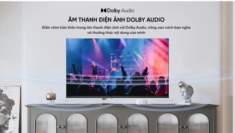 Âm thanh Dolby Audio.