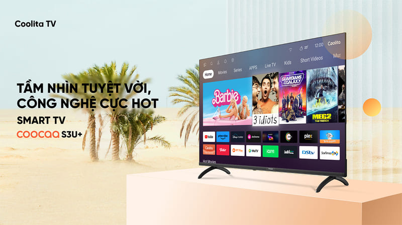 Smart Tivi Full HD Coocaa 43 inch 43S3U+.
