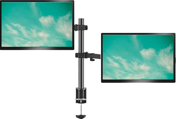 Giá treo 2 màn hình gắn bàn EZ3 (17-27inch) - Máy cũ, TBH