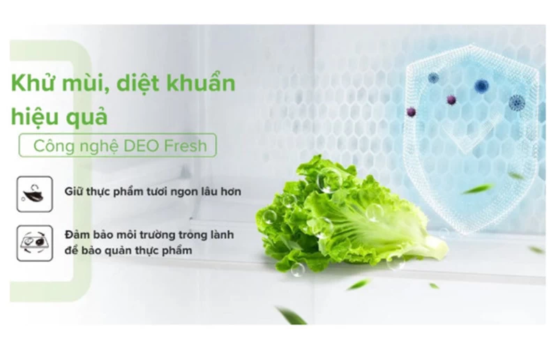 Công nghệ kháng khuẩn, khử mùi DEO Fresh. Công nghệ kháng khuẩn, khử mùi DEO Fresh.