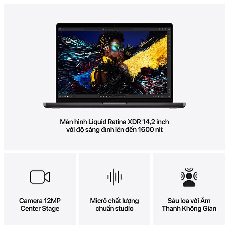 Màn hình Liquid Retina XDR.