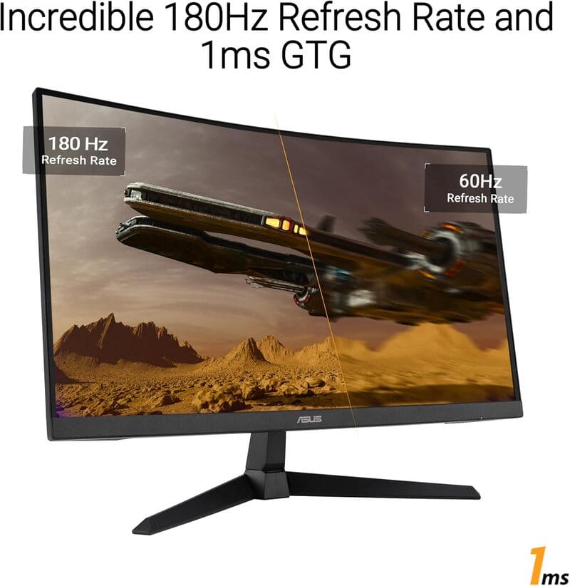 Tần số quét 180Hz.