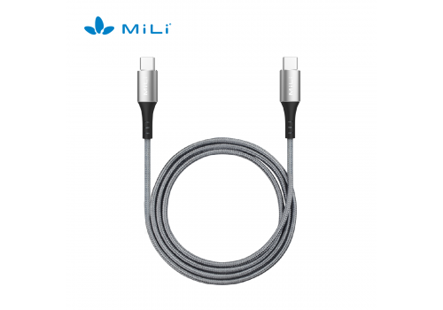 Cáp Mili Braided Type-C to Type-C 60W HX-L07