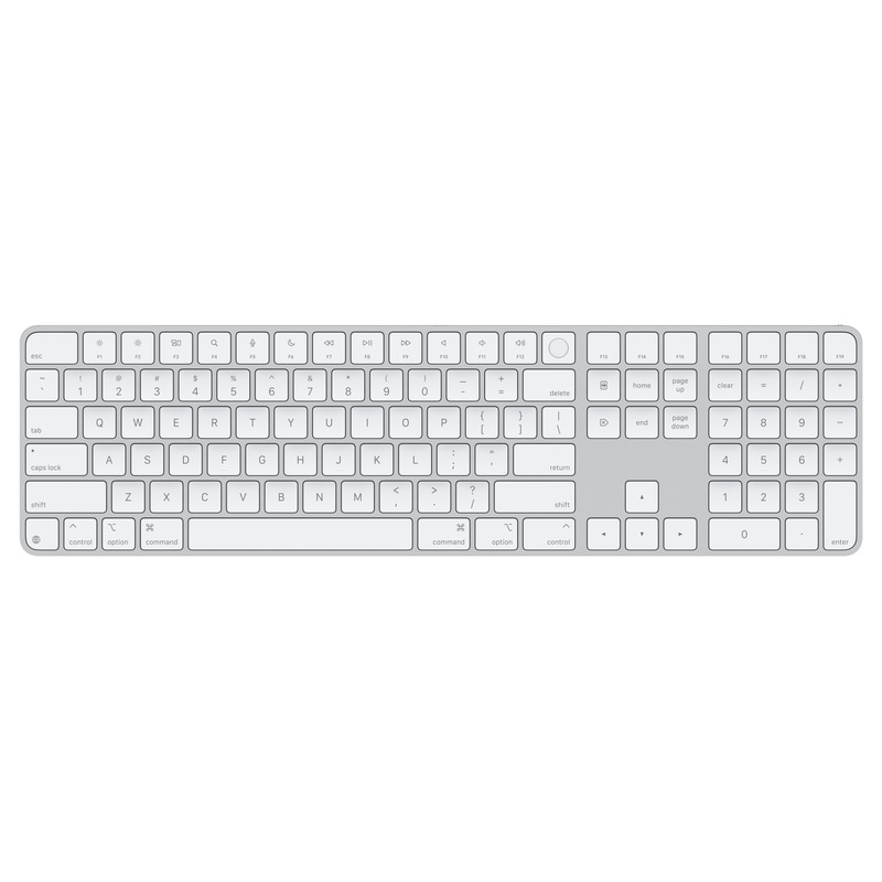 Bàn phím Apple Magic Keyboard 2024 là sản phẩm thể hiện sự kết hợp hoàn hảo giữa thiết kế tối giản, hiệu năng cao và tính năng hiện đại