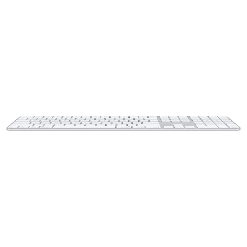 Magic Keyboard 2024 tiếp tục duy trì ngôn ngữ thiết kế đặc trưng của Apple, với kiểu dáng mỏng, nhẹ và đầy tính thẩm mỹ