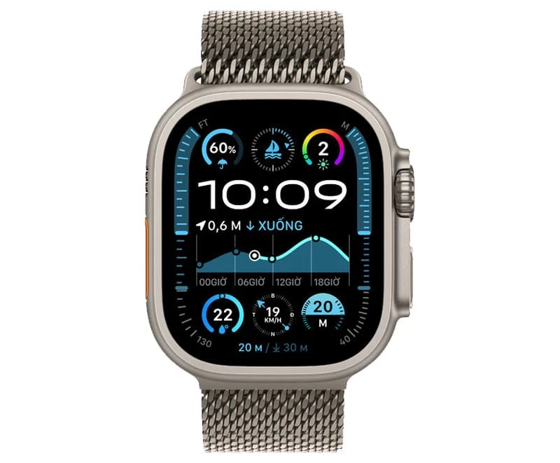Apple Watch Ultra 2 (2024) sở hữu một thiết kế tiên tiến kết hợp công nghệ đỉnh cao và vẻ ngoài sang trọng Apple Watch Ultra 2 (2024) sở hữu một thiết kế tiên tiến kết hợp công nghệ đỉnh cao và vẻ ngoài sang trọng
