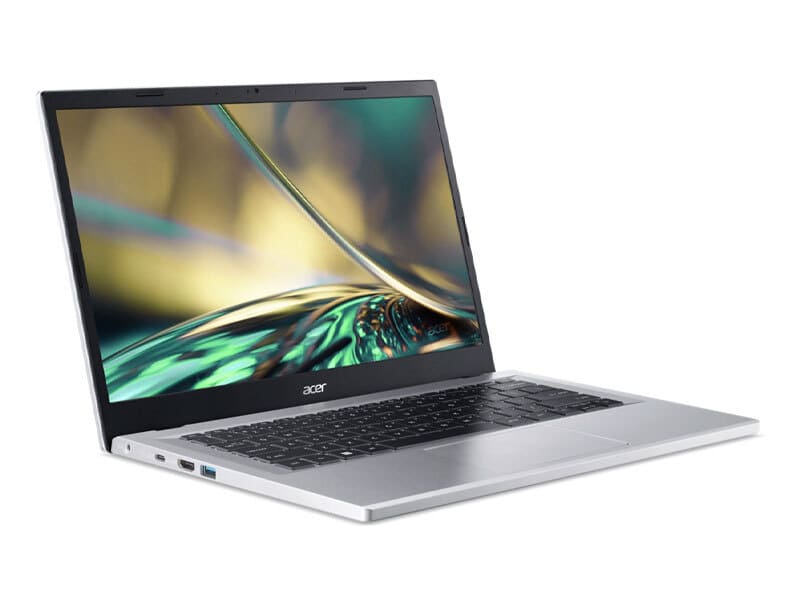 Pin và thiết kế của laptop Acer Aspire 3 A314-23M-R4TX