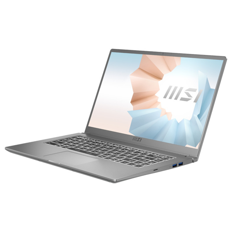 Laptop MSI Modern 15 A11M-099VN có màn hình 15.6 inch Full HD với tấm nền IPS và tần số quét 60Hz