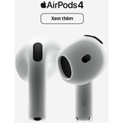 Tai nghe Bluetooth Apple AirPods 4 with Active Noise Cancellation - MXP93ZP/A