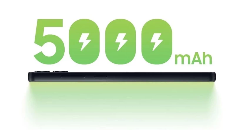 Pin 5000mAh. Pin 5000mAh.