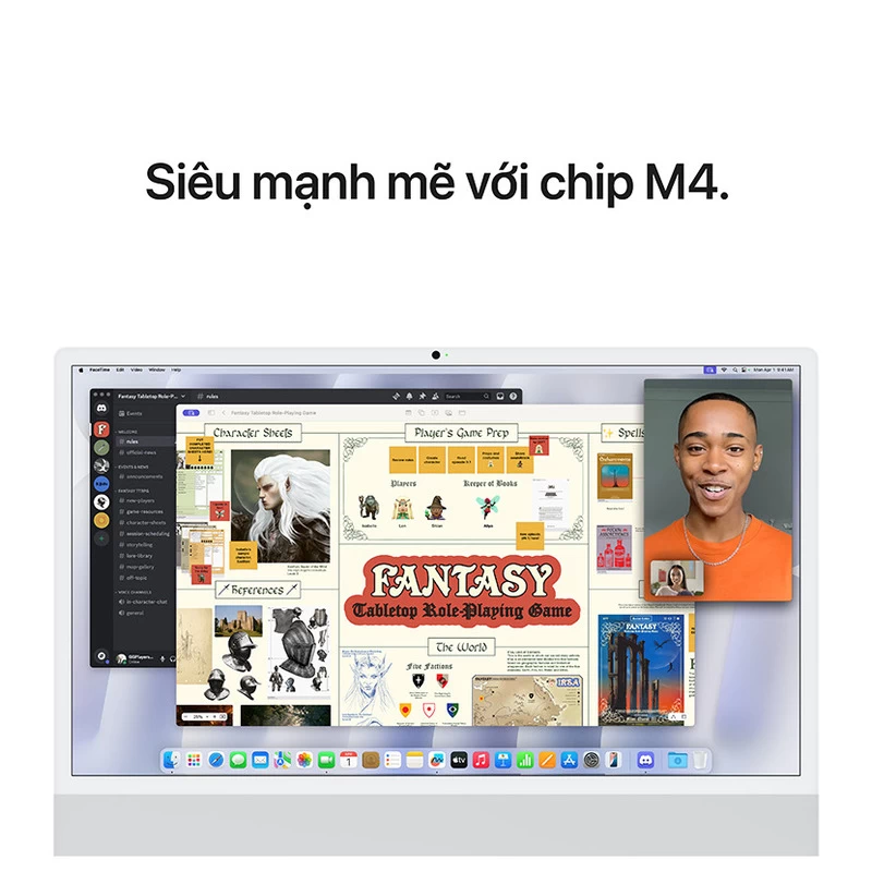 Màn hình 24 inch Retina 4.5K. Màn hình 24 inch Retina 4.5K.