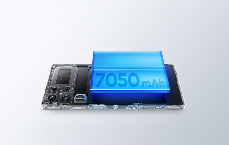Pin 7050mAh và sạc nhanh 100W của điện thoại REDMAGIC 10 PRO