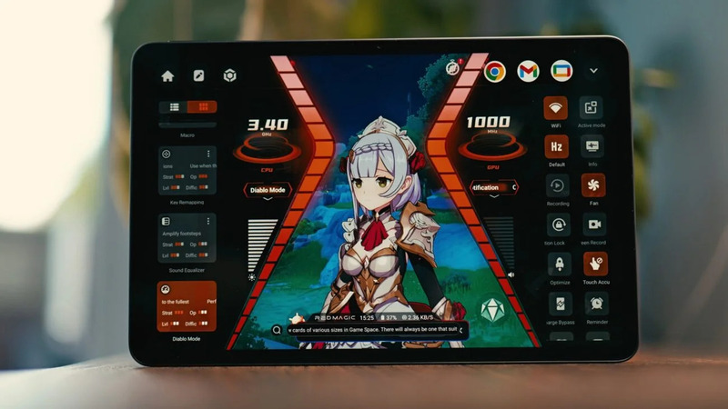 Tablet Gaming.