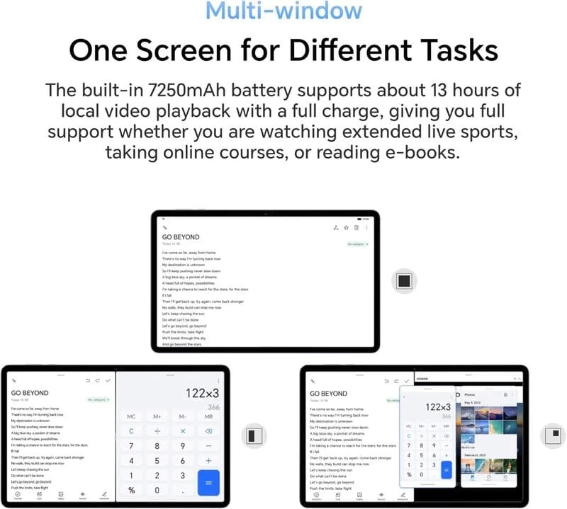 Các tính năng thông minh khác trên HONOR Pad X9 Các tính năng thông minh khác trên HONOR Pad X9