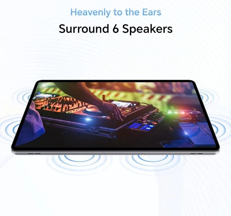 Hệ thống âm thanh đỉnh cao với 6 loa của HONOR Pad X9 Hệ thống âm thanh đỉnh cao với 6 loa của HONOR Pad X9
