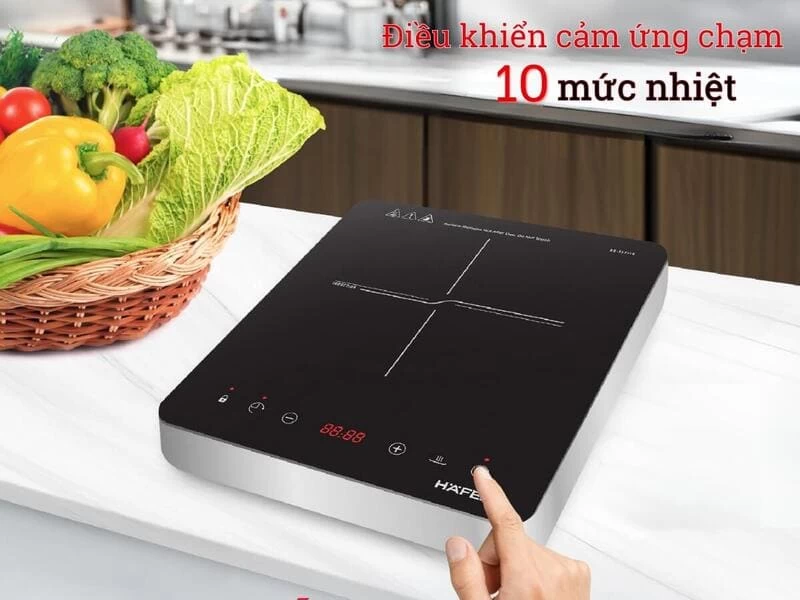 Chức năng hẹn giờ tiện lợi trên bếp từ đơn Hafele HS-I2711B Chức năng hẹn giờ tiện lợi trên bếp từ đơn Hafele HS-I2711B