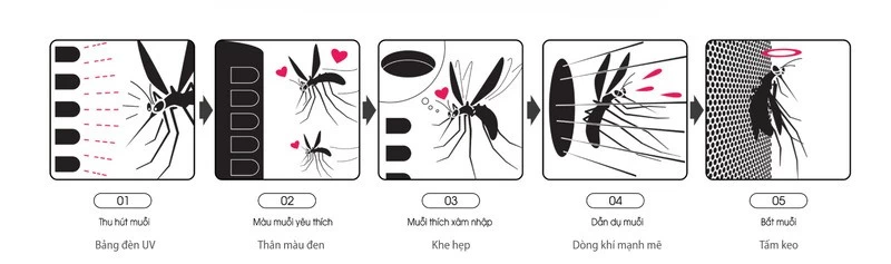 Chức năng bắt muỗi. Chức năng bắt muỗi.