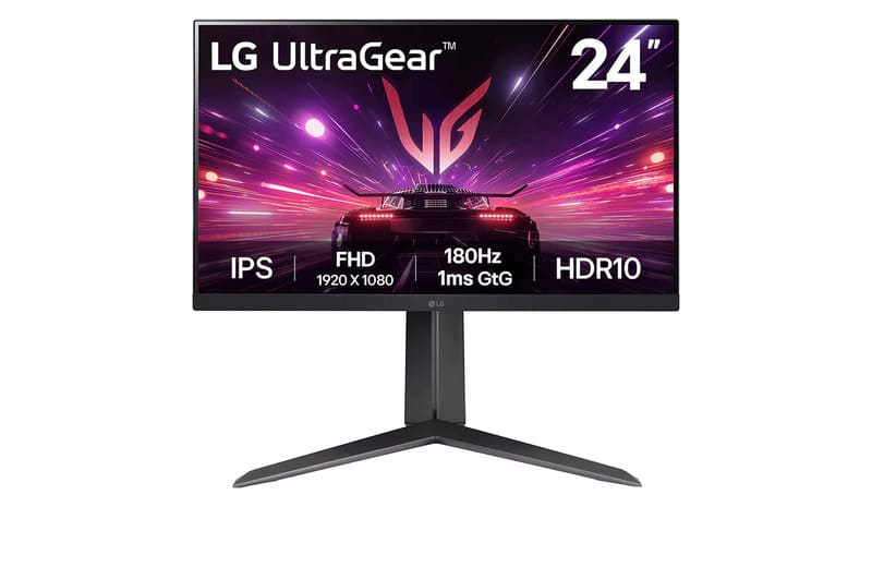 Màn hình LG UltraGear 24GS65F-B được thiết kế dành riêng cho các game thủ và những người làm công việc sáng tạo