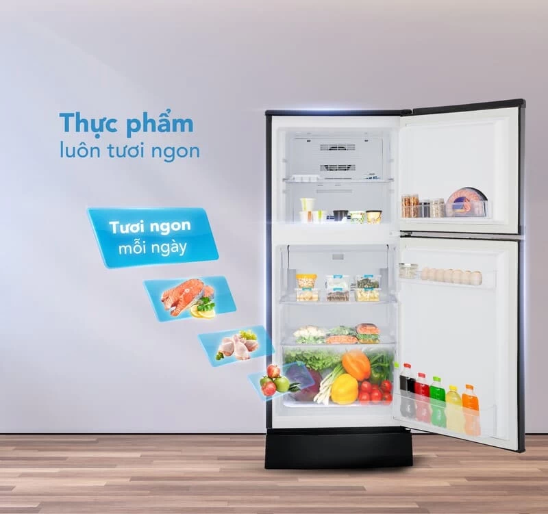 Tủ lạnh Funiki 120 lít FR-125CI.1 có công nghệ làm lạnh gián tiếp Tủ lạnh Funiki 120 lít FR-125CI.1 có công nghệ làm lạnh gián tiếp