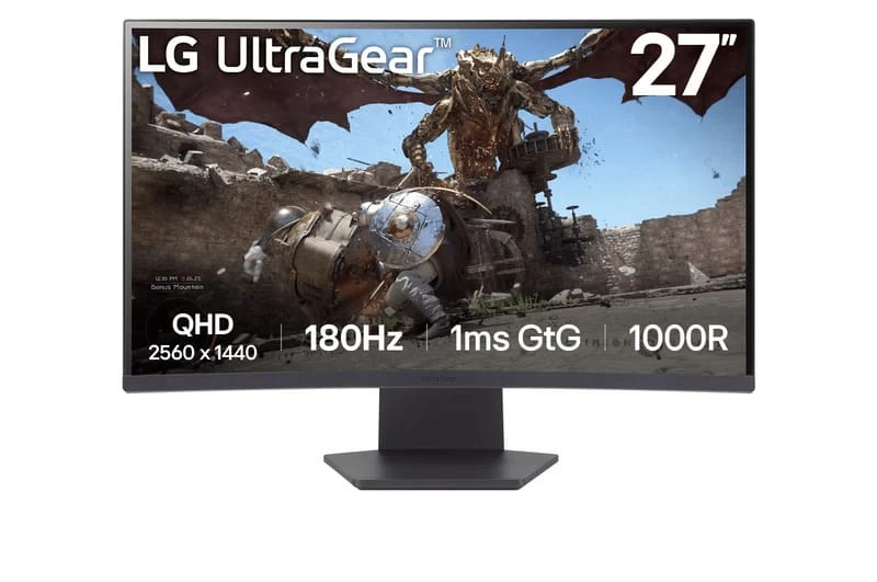 Màn hình LG UltraGear 27GS60QC-B là một trong những sản phẩm nổi bật thuộc phân khúc màn hình gaming tầm trung của LG Màn hình LG UltraGear 27GS60QC-B là một trong những sản phẩm nổi bật thuộc phân khúc màn hình gaming tầm trung của LG