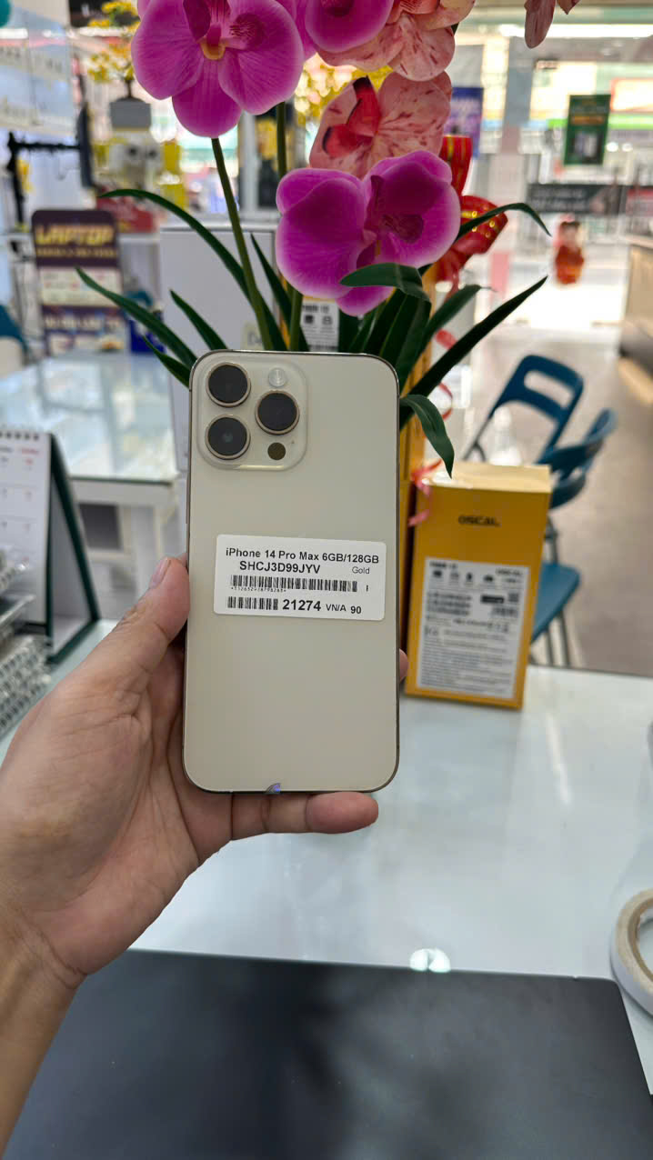 ĐTDĐ Apple iPhone 14 Pro Max 128GB Vàng