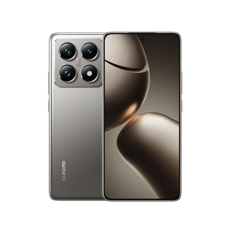 Điện thoại di động XIAOMI 14T PRO TITAN 6.67/MTK D9300+/12G/512G/50+50+12MP/32MP/5000mAh (2407FPN8EG)/XÁM (6941812790595)