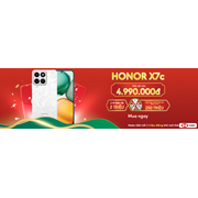 Điện thoại thông minh Honor X7c (8+256GB) Trắng (Moonlight White) - TBH 123 Vạn Phúc