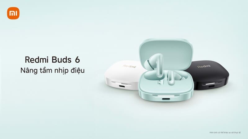 Redmi Buds 6 được Xiaomi thiết kế nhằm mang lại trải nghiệm âm thanh chất lượng cao trong phân khúc giá phải chăng