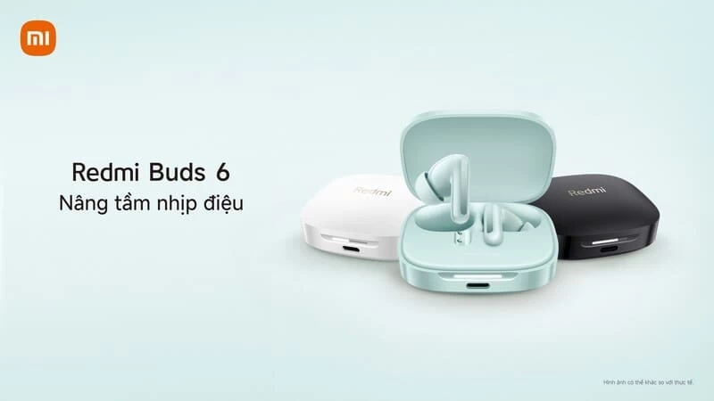 Redmi Buds 6 được Xiaomi thiết kế nhằm mang lại trải nghiệm âm thanh chất lượng cao trong phân khúc giá phải chăng Redmi Buds 6 được Xiaomi thiết kế nhằm mang lại trải nghiệm âm thanh chất lượng cao trong phân khúc giá phải chăng