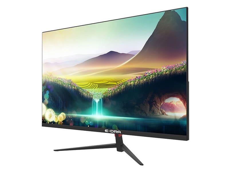 Màn hình EDRA EGM27F100 mang đến một thiết kế tối giản nhưng không kém phần sang trọng, phù hợp với nhiều không gian