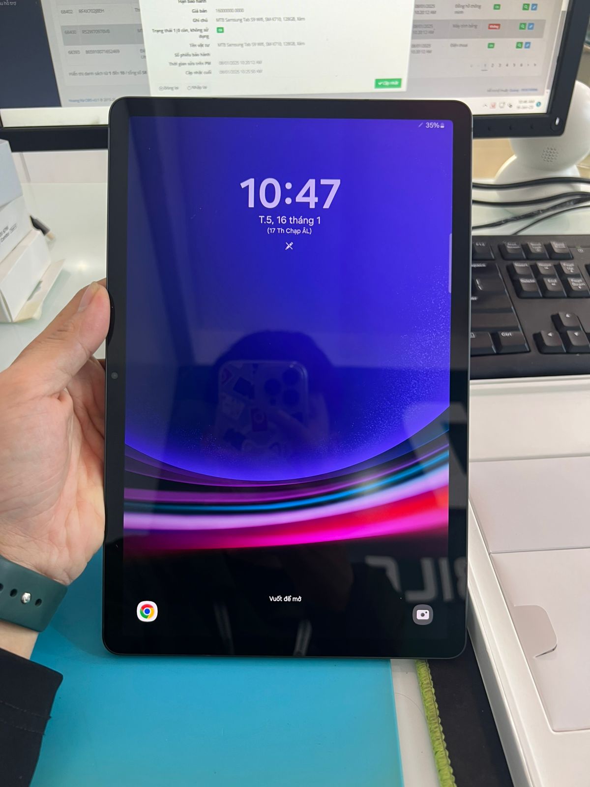 Samsung Galaxy Tab S9 Wifi 8GB/128GB - Chính hãng TBH